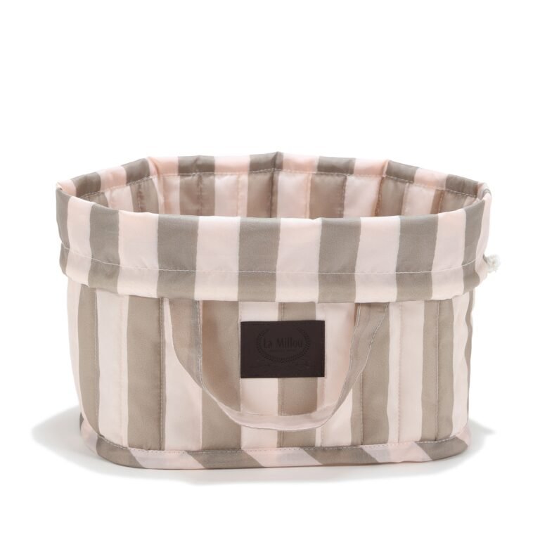 Windel-Organizer Nylon STRIPES BEIGE_Hauptbild