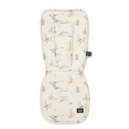 Kinderwagenauflage Baumwolle Velvet Multi SEAWORLD_Hauptbild