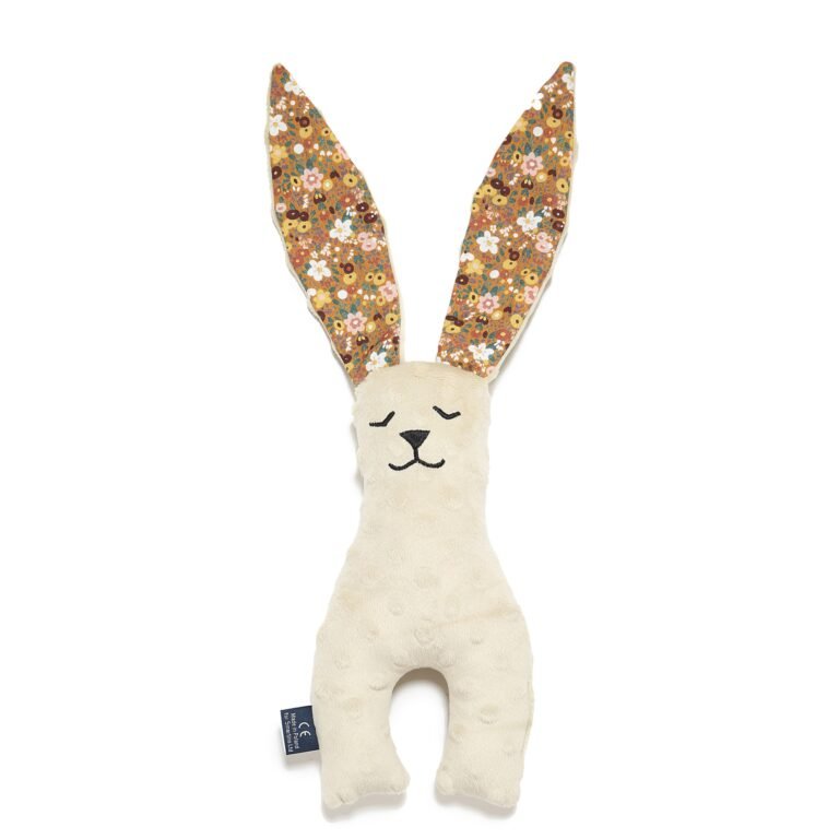 Sensorik Nuscheli Hase Minky FLOWER STYLES_Hauptbild