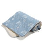 Warme Decke Velvet BANDANA DENIM - M - 80 x 100 cm_Hauptbild
