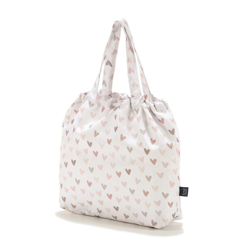 Shopper Tasche HEARTBEAT BEIGE - L_Hauptbild