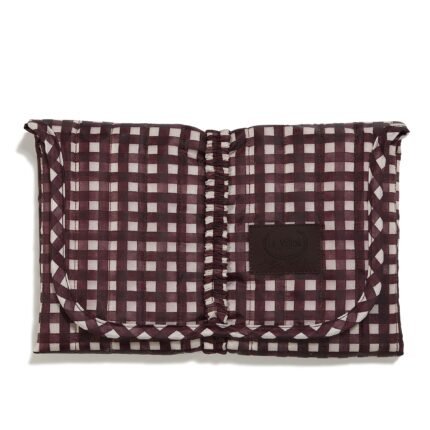 Wickelunterlage BURGUNDY VICHY_Hauptbild