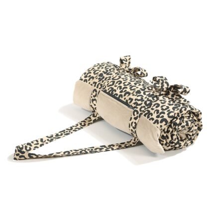 Picknickdecke LEOPARD CREAM - XXL - 180 x 190 cm_Hauptbild