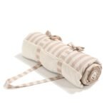 Picknickdecke STRIPES BEIGE - XXL - 180 x 190 cm_Hauptbild