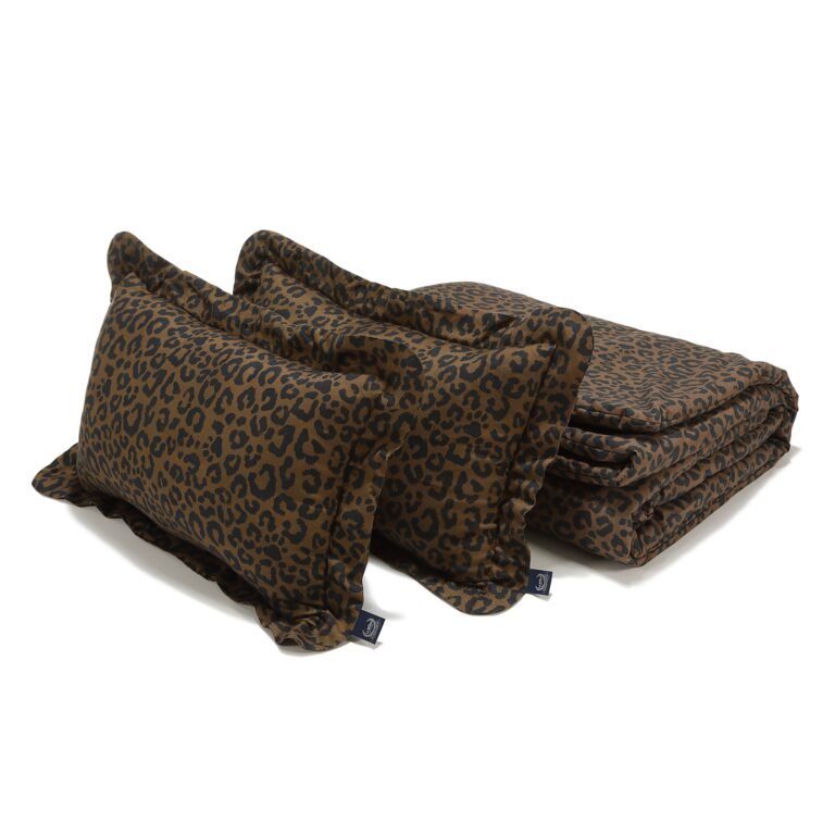 Bettwarenset Baumwolle LEOPARD CHOCO - XXL_Hauptbild