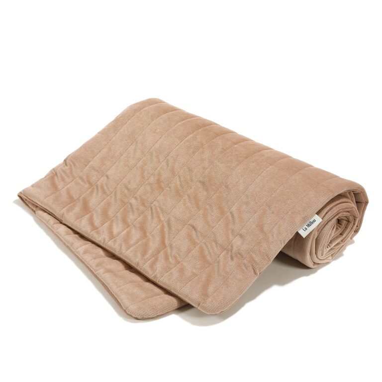 Warme Decke Velvet Pure MOCCA - L - 110 x 140 cm_Hauptbild