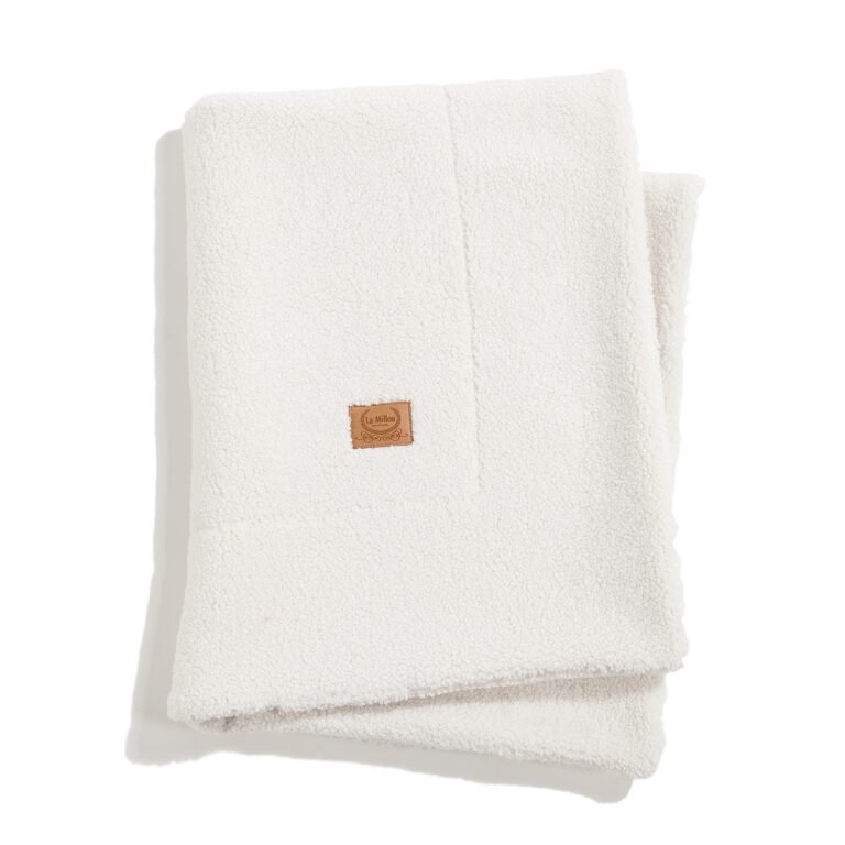 Felldecke Teddy Bear CREAM - M - 80 x 100 cm_Hauptbild