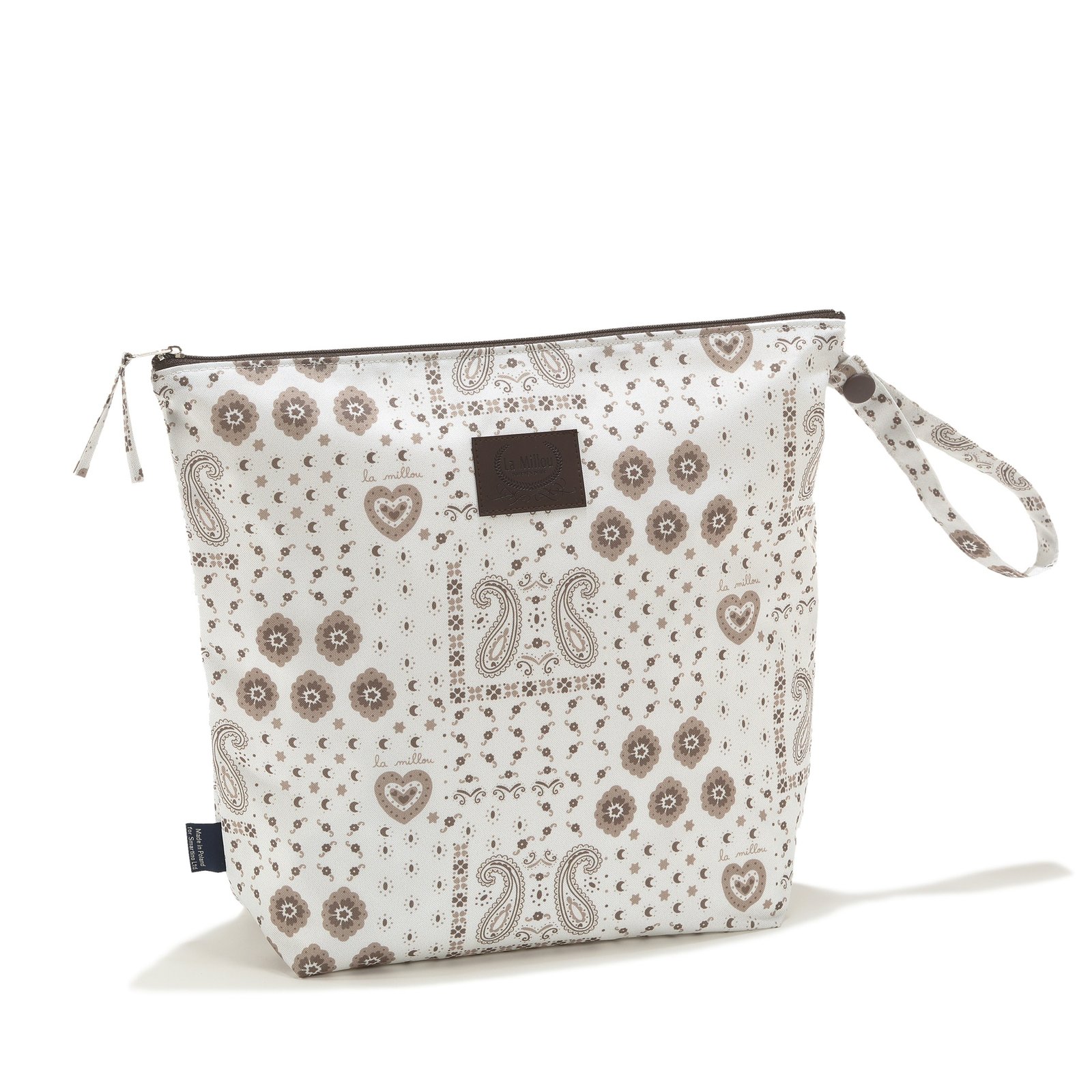 EZ00121670_1 Wasserdichter Kulturbeutel BANDANA CREAM - XL_Hauptbild