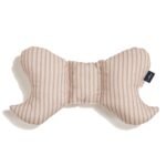 Angel's Wings Kissen Baumwolle Velvet STRIPES BEIGE_Hauptbild