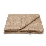 Bettdecke Baumwolle BANDANA MOCCA - L - 110 x 140 cm_Hauptbild