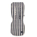 Kinderwagenauflage Baumwolle Velvet Multi STRIPES NAVY_Hauptbild