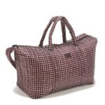 Wochenendtasche Nylon BURGUNDY VICHY_Hauptbild