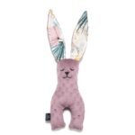 Sensorik Nuscheli Hase Minky BOHO PALMS LIGHT French Lavender_Hauptbild