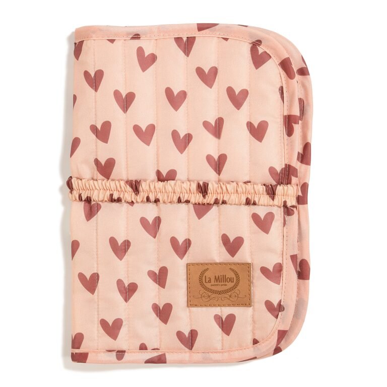 Windeltasche Nylon HEARTBEAT PINK_Hauptbild