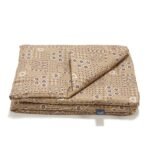 Bettdecke Baumwolle BANDANA MOCCA - M - 80 x 100 cm_Hauptbild
