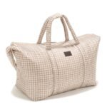 Wochenendtasche Nylon BEIGE VICHY_Hauptbild