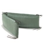 Bettumrandung Velvet Khaki - L - 70 x 140 cm_Hauptbild