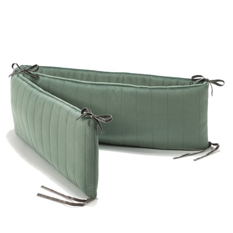 Bettumrandung Velvet Khaki - L - 70 x 140 cm_Hauptbild