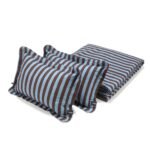 Bettwarenset Baumwolle STRIPES BLUE - XXL_Hauptbild