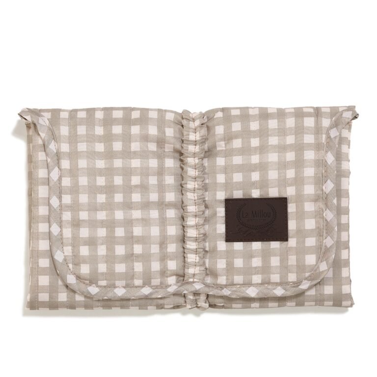 Wickelunterlage BEIGE VICHY_Hauptbild