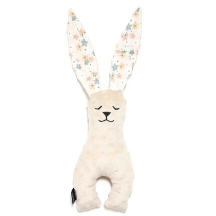 Sensorik Nuscheli Hase Minky PRETTY FLORAL_Hauptbild