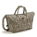 Wochenendtasche Nylon LEOPARD CREAM_Hauptbild