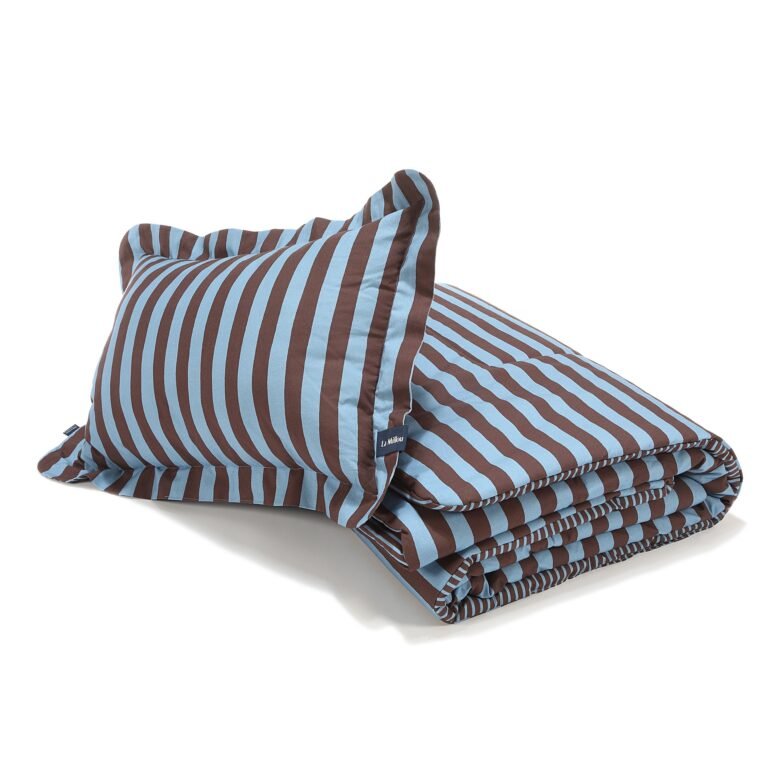 Bettwarenset Baumwolle STRIPES BLUE - XL_Hauptbild