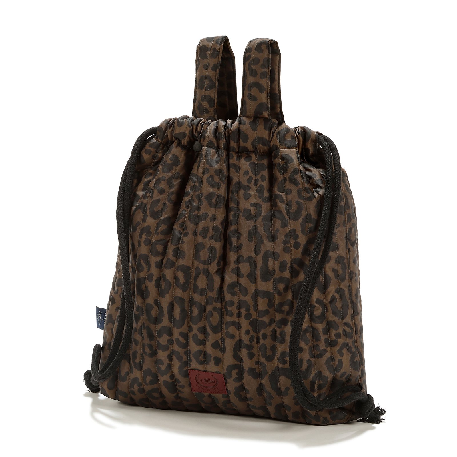 EZ00121195_1 Kinderwagen-Rucksack Nylon LEOPARD CHOCO_Hauptbild