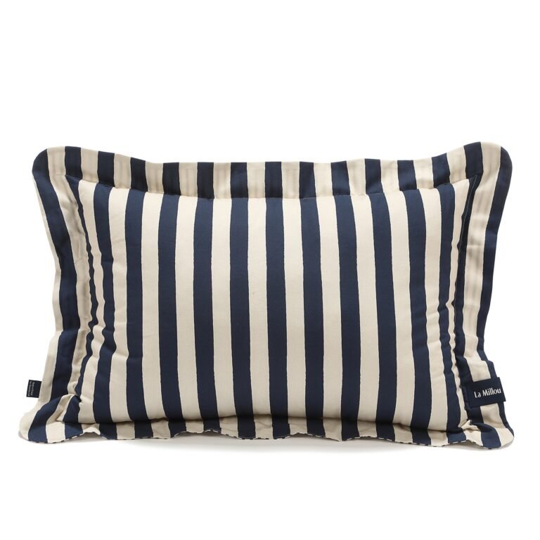 Kopfkissen Baumwolle STRIPES NAVY - XL - 50 x 70 cm_Hauptbild