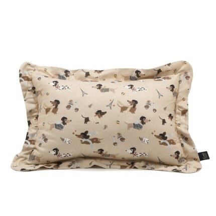 Kopfkissen Bambus PIERRE THE DOG - XL - 50 x 70 cm_Hauptbild