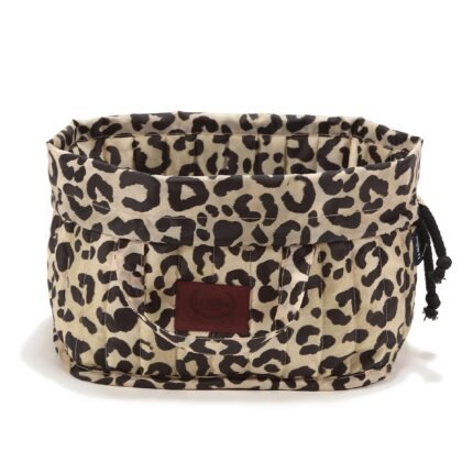 Windel-Organizer Nylon LEOPARD CREAM_Hauptbild