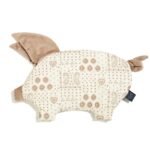 Kopfkissen Sleepy Pig Velvet BANDANA CREAM_Hauptbild