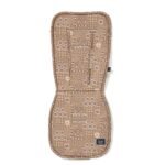 Kinderwagenauflage Baumwolle Velvet Multi BANDANA MOCCA_Hauptbild