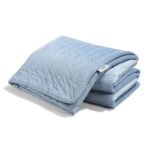 Warme Decke Velvet Pure WIND BLUE - XL - 160 x 200 cm_Hauptbild
