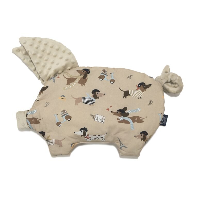 Kopfkissen Sleepy Pig Minky PIERRE THE DOG_Hauptbild