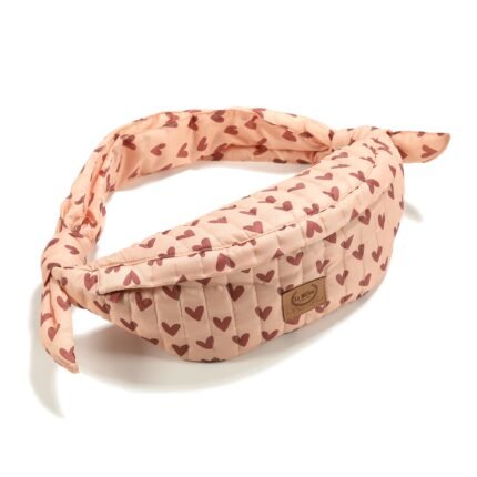 Bauchtasche aus Nylon HEARTBEAT PINK_Hauptbild