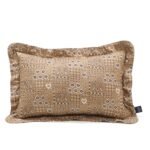 Kopfkissen Baumwolle BANDANA MOCCA - XL - 50 x 70 cm_Hauptbild