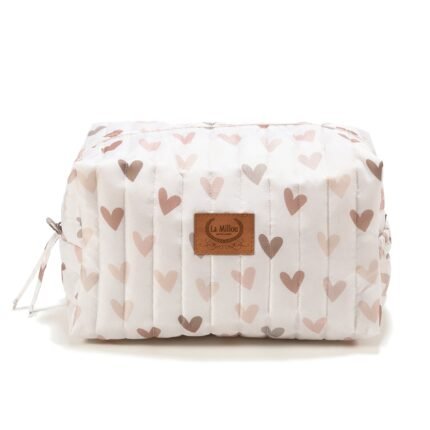 Kosmetiktasche HEARTBEAT BEIGE_Hauptbild