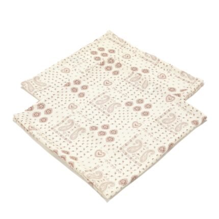 Windeln Set Bambus BANDANA CREAM - S - 70 x 70 cm_Hauptbild