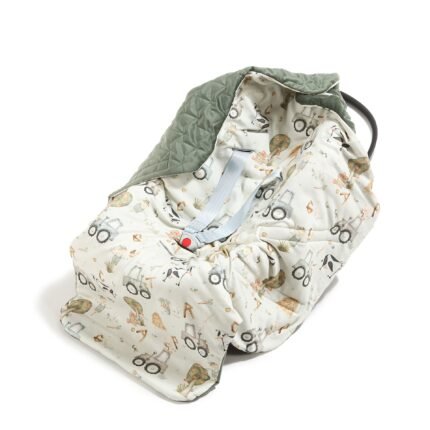 Einschlagdecke Babyschale multi ABC FARM_Hauptbild