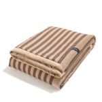 Warme Decke Velvet STRIPES BROWN - XL - 140 x 200 cm_Hauptbild