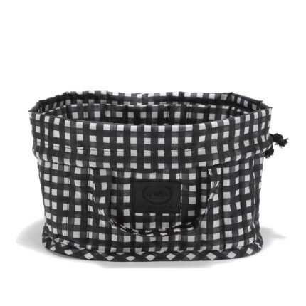 Windel-Organizer Nylon BLACK VICHY_Hauptbild