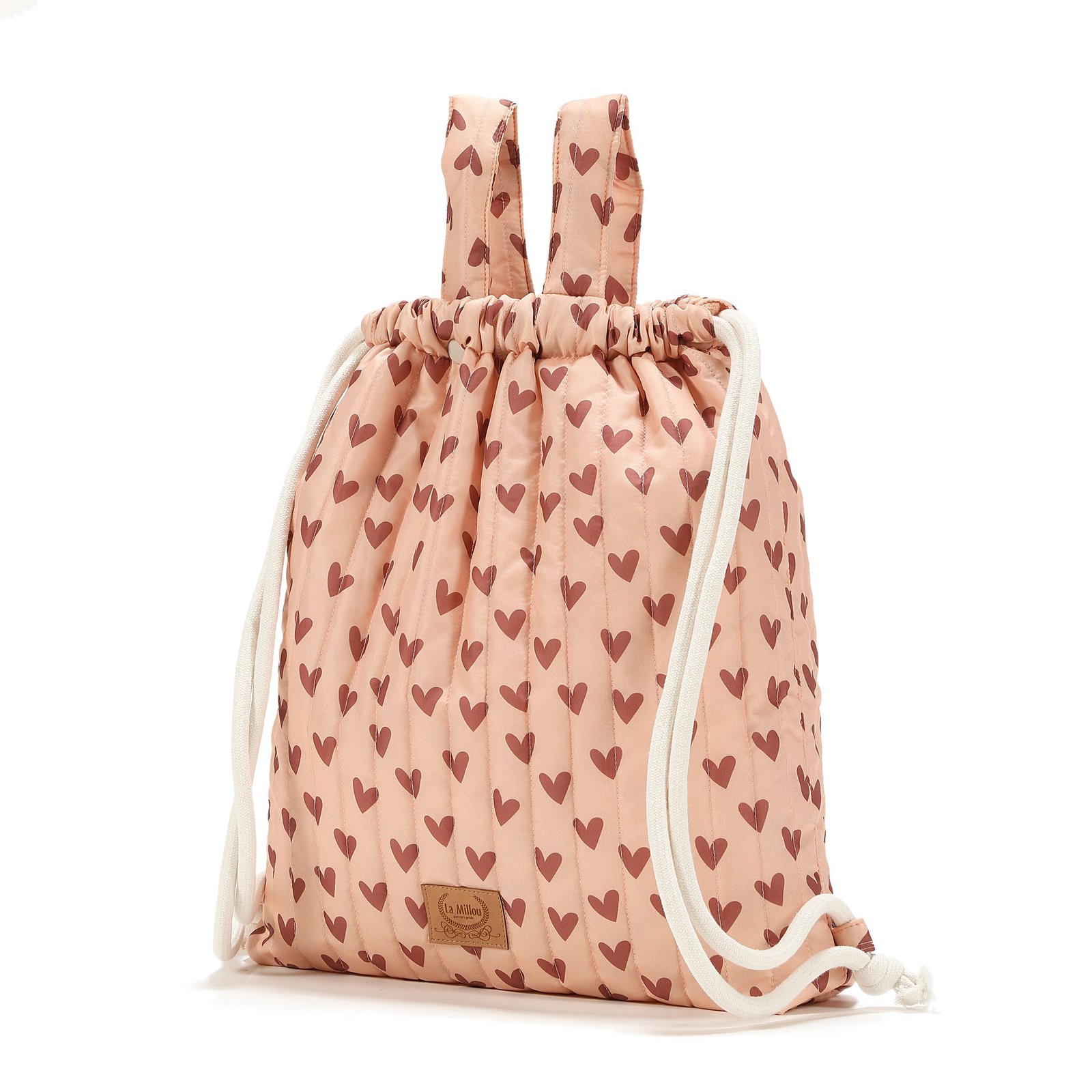 EZ00121045_1 Kinderwagen-Rucksack Nylon HEARTBEAT PINK_Hauptbild