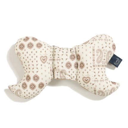 Angel's Wings Kissen Baumwolle Velvet BANDANA CREAM_Hauptbild