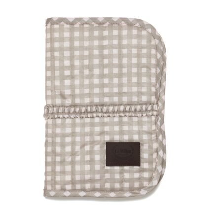 Windeltasche Nylon BEIGE VICHY_Hauptbild