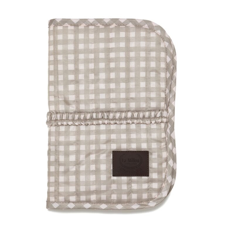 Windeltasche Nylon BEIGE VICHY_Hauptbild