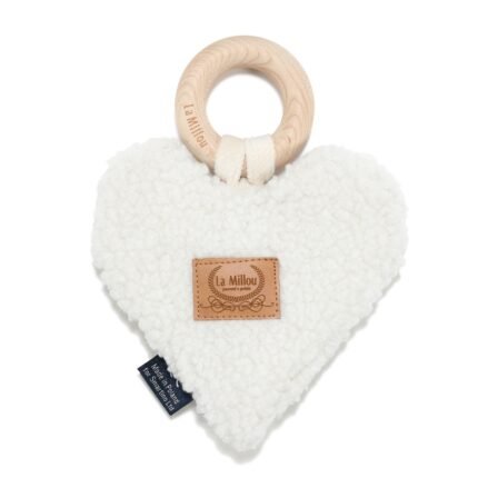 Beissring Heart Teddy Bear CREAM Hauptbild