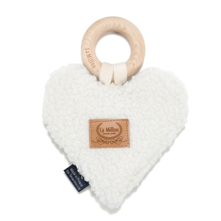 Beissring Heart Teddy Bear CREAM Hauptbild