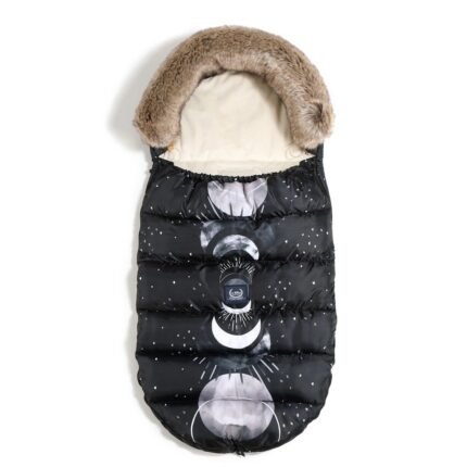 Aspen Winterproof Uni Fusssack für Kinderwagen Dark Luna Hauptbild