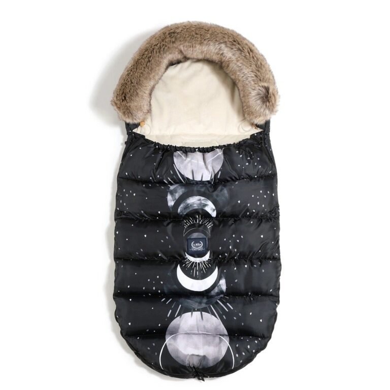 Aspen Winterproof Uni Fusssack für Kinderwagen Dark Luna Hauptbild